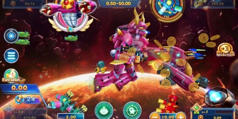 Khám phá không gian màu sắc của Mib bắn cá vũ trụ