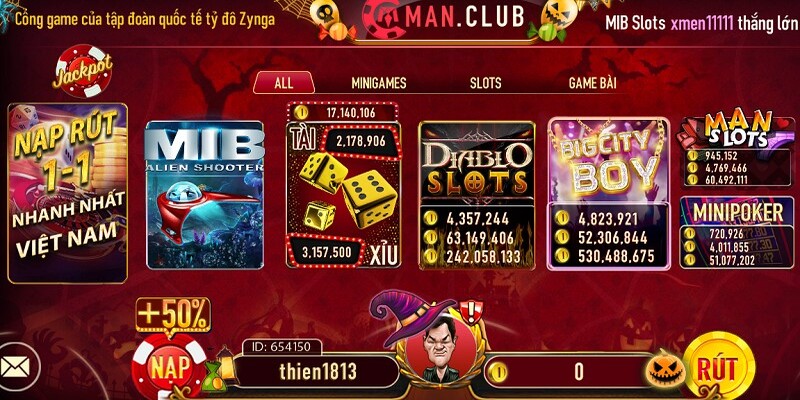 Hòa mình không gian bí ẩn của Diablo slots Manclub